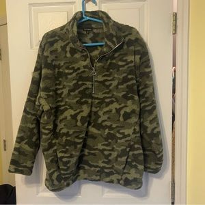 Express Camo 1/4 zip